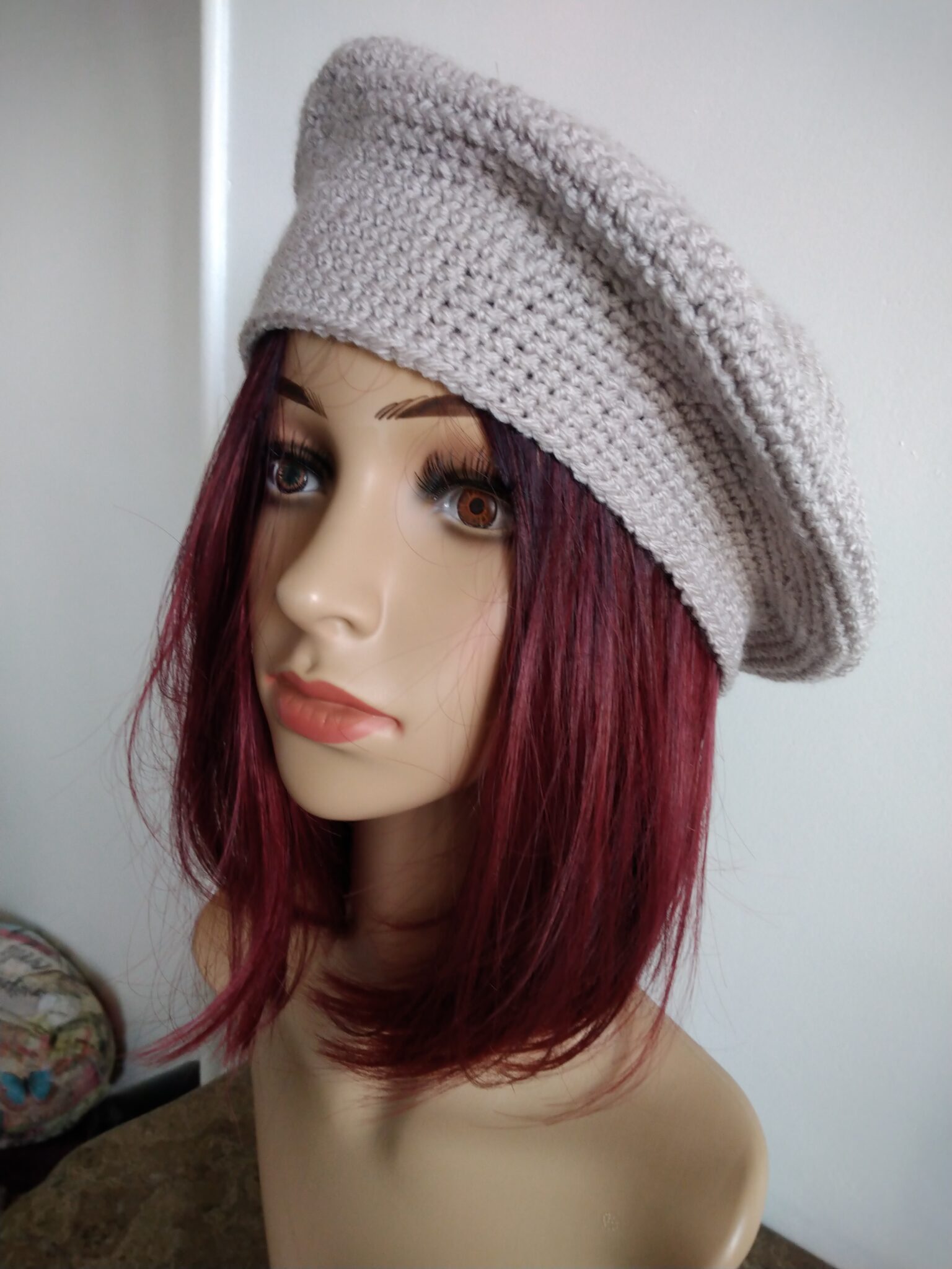 modèle tricot béret femme facile